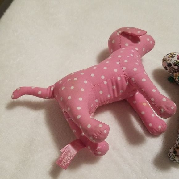 Two Victoria Secret Dogs pink - Picture 2 of 6